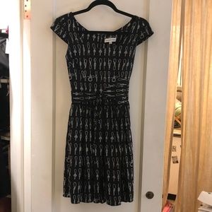 Christopher Deane Nautical Print Minidress